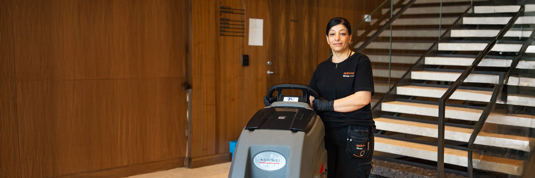 Professionell städning i fastighet